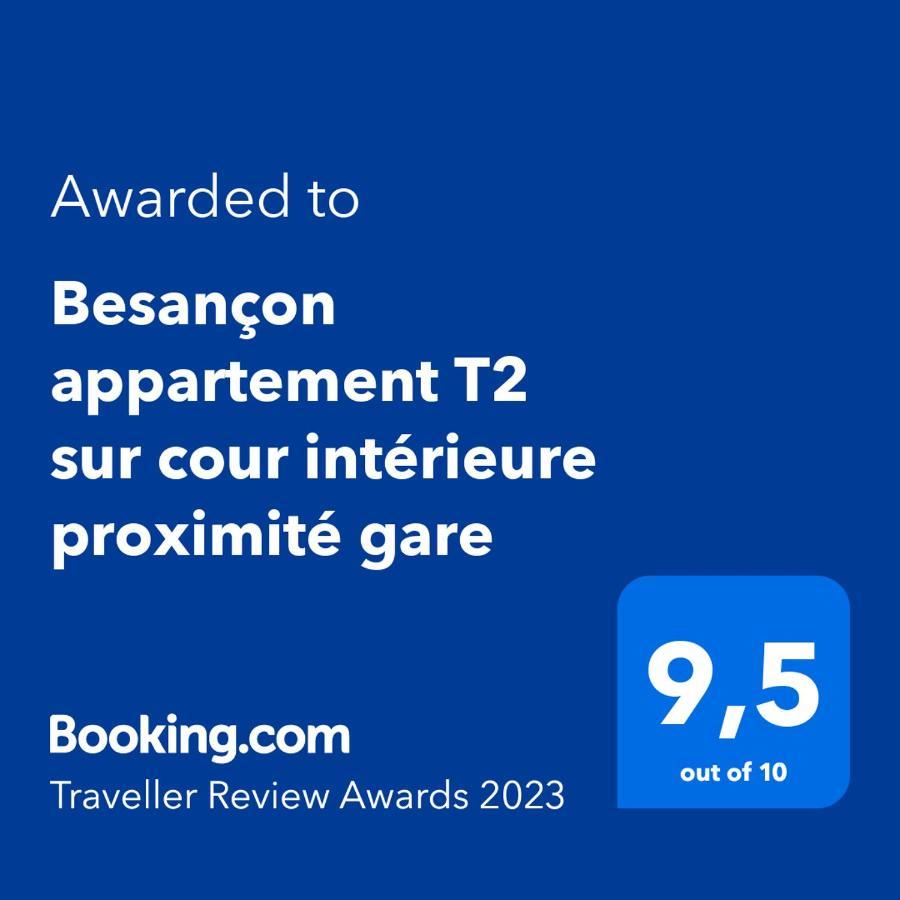 Besancon Appartement T2 Sur Cour Interieure Proximite Gare Bagian luar foto