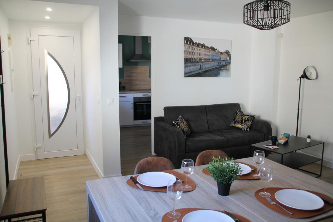 Besancon Appartement T2 Sur Cour Interieure Proximite Gare Bagian luar foto